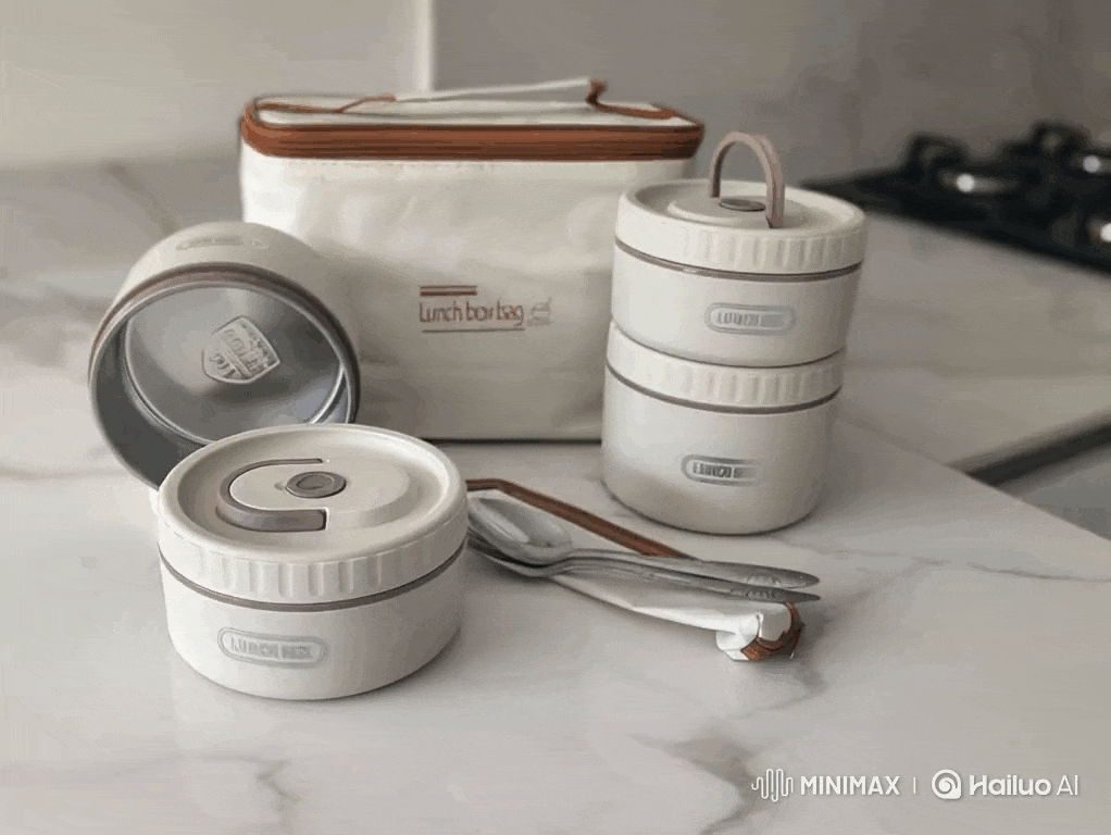 ThermoBox 4 en 1 – Lonchera térmica portátil y a prueba de fugas