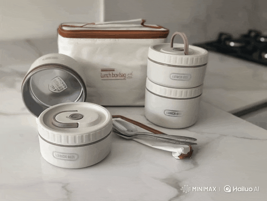 ThermoBox 4 en 1 – Lonchera térmica portátil y a prueba de fugas